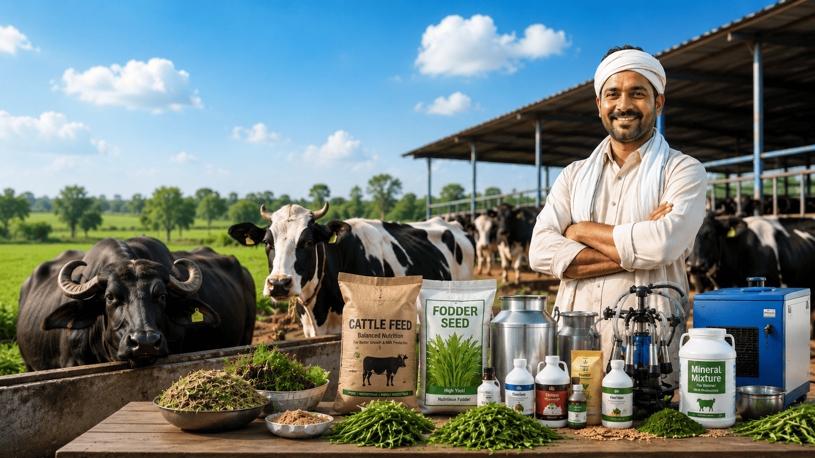 Everything A Dairy Farmer Needs, Under One Roof