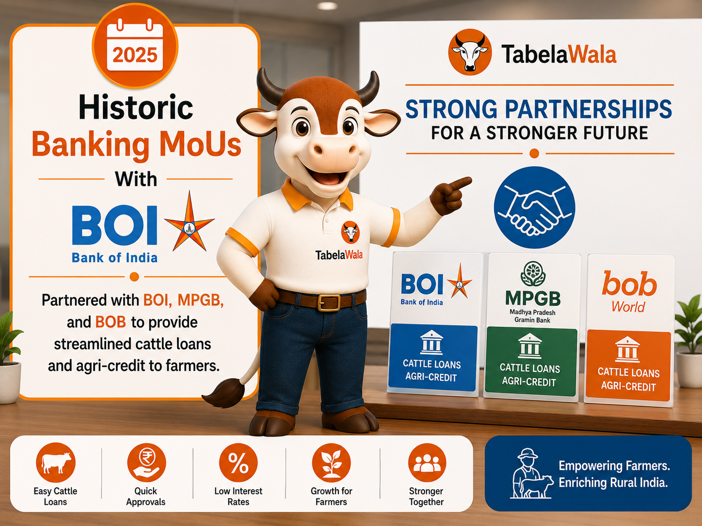 Historic Banking MoUs With BOI